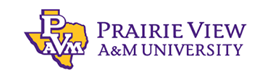 Logo for Prairie View A&M University.
